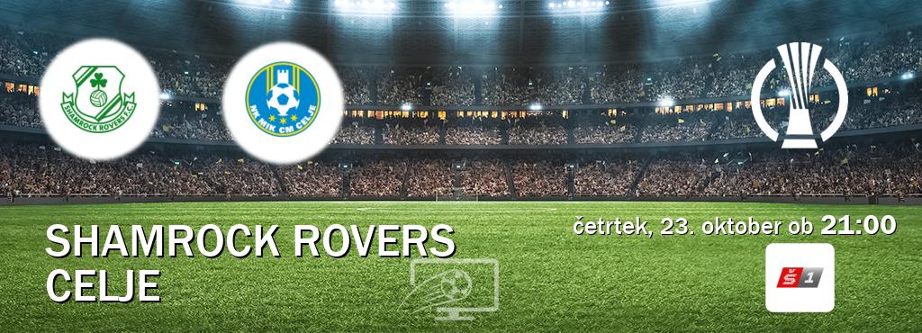 Prenos tekme med Shamrock Rovers in Celje v živo na <b>Sport TV 1</b> (četrtek, 23. oktober ob 21:00 uri). Prenos tekme med Shamrock Rovers in Celje v živo na <b>Sport TV 1</b> (četrtek, 23. oktober ob 21:00 uri).