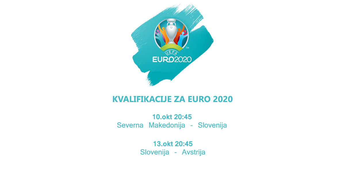 Nogometne kvalifikacije za Euro 2020: Predstavitev ekip, tv prenos - Oktober 2019