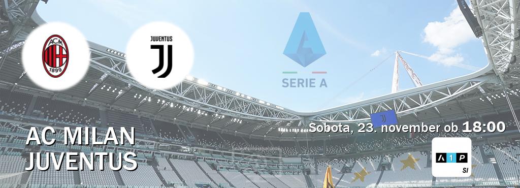 Dvoboj AC Milan in Juventus s prenosom tekme v živo na Arena Sport Premium.