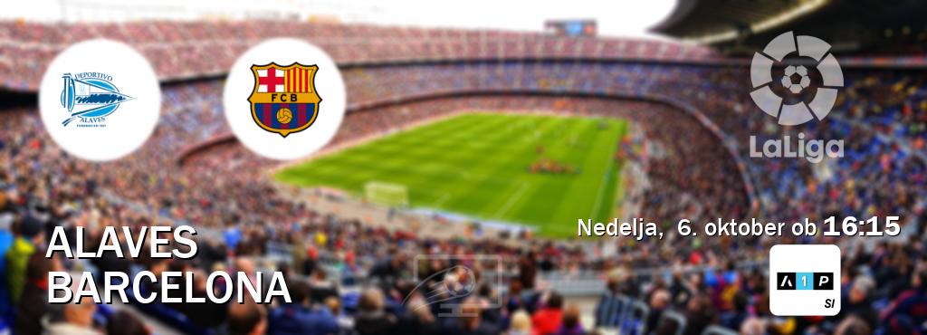 Dvoboj Alaves in Barcelona s prenosom tekme v živo na Arena Sport Premium.