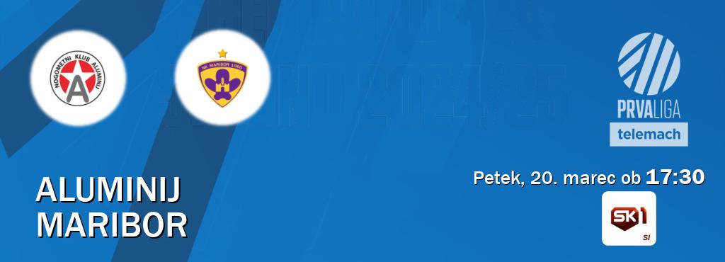 Aluminij in Maribor v živo na Sportklub 1. Prenos tekme bo v petek, 20. marec ob  17:30