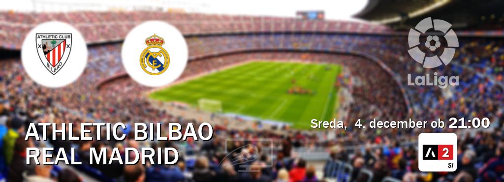 Dvoboj Athletic Bilbao in Real Madrid s prenosom tekme v živo na Arena Sport 2.