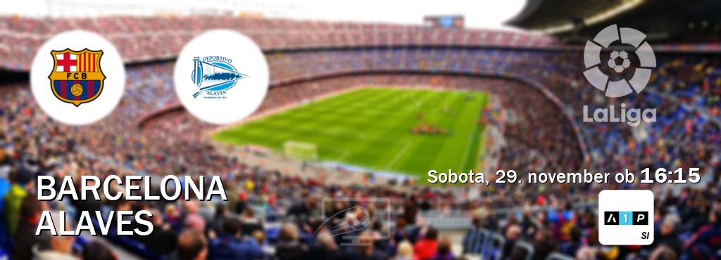 Barcelona in Alaves v živo na Arena Sport Premium. Prenos tekme bo v sobota, 29. november ob  16:15
