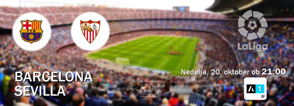 Dvoboj Barcelona in Sevilla s prenosom tekme v živo na Arena Sport 1.