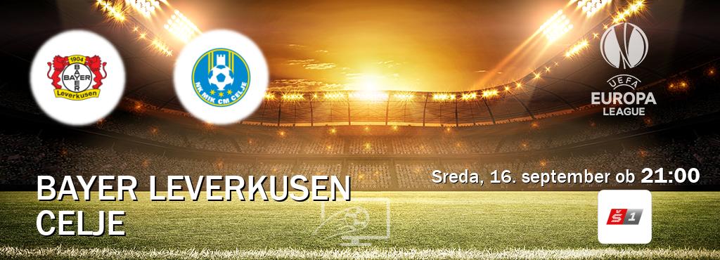 Bayer Leverkusen in Celje v živo na Sport TV 1. Prenos tekme bo v sreda, 16. september ob  21:00
