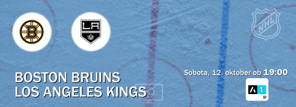 Prenos tekme med Boston Bruins in Los Angeles Kings v živo na Arena Sport 1 (sobota, 12. oktober ob  19:00 uri).