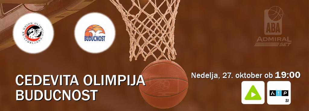 Ne zamudi prenosa tekme Cedevita Olimpija - Buducnost v živo na Kanal A in Arena Sport Premium.