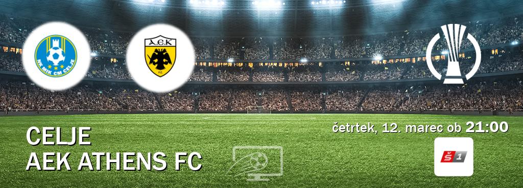 Ne zamudi prenosa tekme Celje - AEK Athens FC v živo na Sport TV 1.