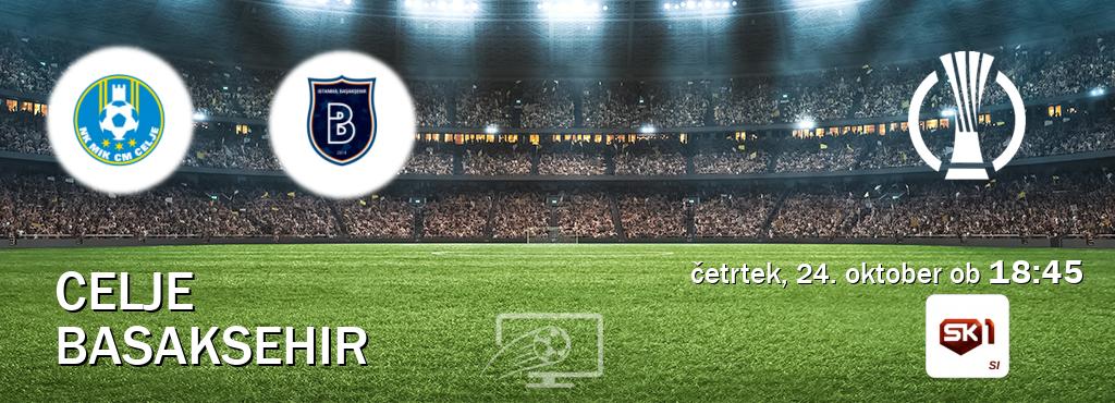 Celje in Basaksehir v živo na Sportklub 1. Prenos tekme bo v četrtek, 24. oktober ob  18:45