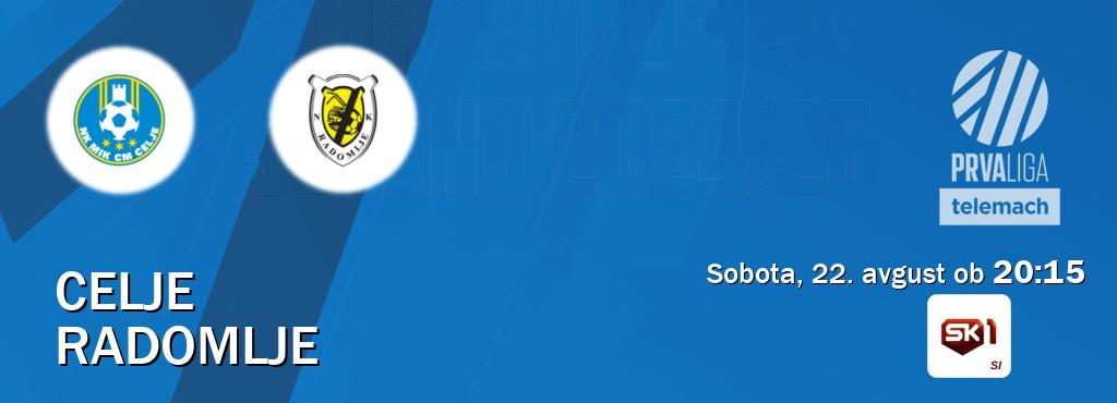 Dvoboj Celje in Radomlje s prenosom tekme v živo na Sportklub 1.