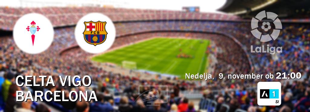 Celta Vigo in Barcelona v živo na Arena Sport 1. Prenos tekme bo v nedelja,  9. november ob  21:00