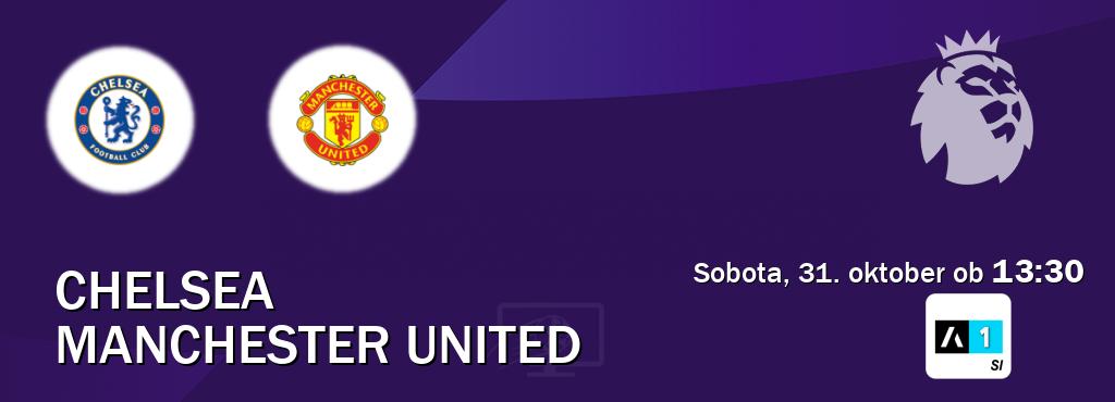 Chelsea in Manchester United v živo na Arena Sport 1. Prenos tekme bo v sobota, 31. oktober ob  13:30