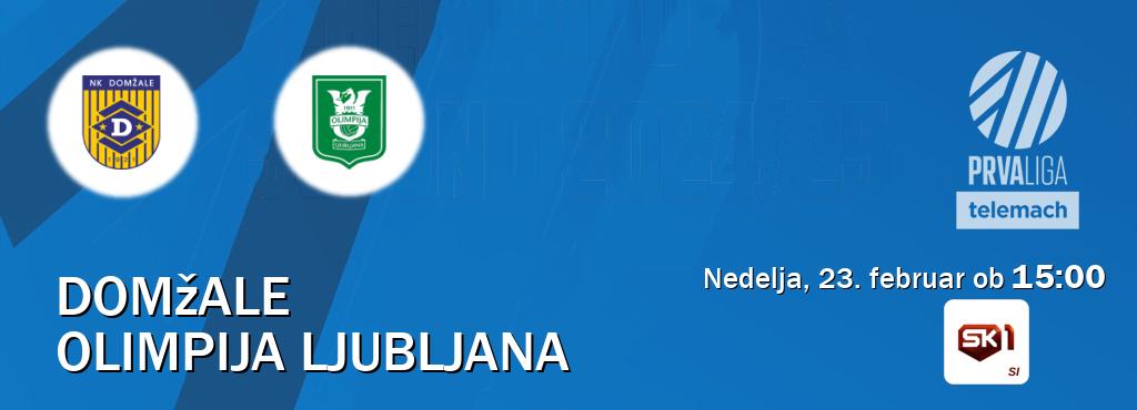 Ne zamudi prenosa tekme Domžale - Olimpija Ljubljana v živo na Sportklub 1.