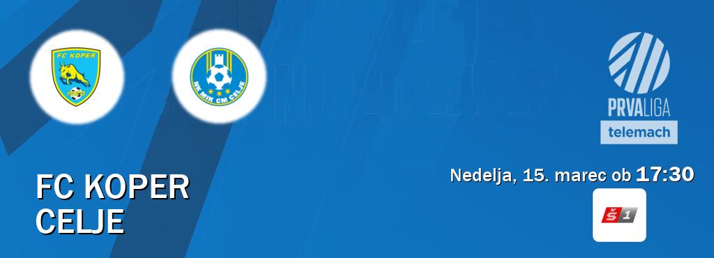 Ne zamudi prenosa tekme FC Koper - Celje v živo na Sport TV 1. Ne zamudi prenosa tekme FC Koper - Celje v živo na Sport TV 1.