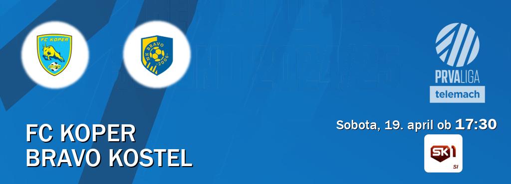 Prenos tekme med FC Koper in Bravo Kostel v živo na Sportklub 1 (sobota, 19. april ob 17:30 uri). Prenos tekme med FC Koper in Bravo Kostel v živo na Sportklub 1 (sobota, 19. april ob 17:30 uri).