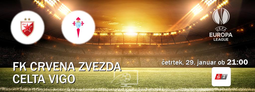 Prenos tekme med FK Crvena zvezda in Celta Vigo v živo na Sport TV 1 (četrtek, 29. januar ob  21:00 uri).