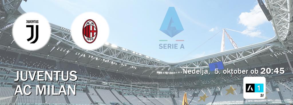 Ne zamudi prenosa tekme Juventus - AC Milan v živo na Arena Sport 1.