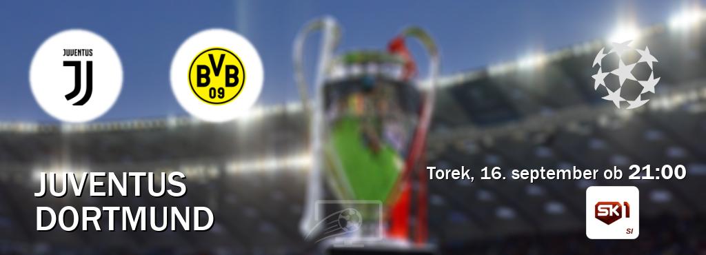Juventus in Dortmund v živo na Sportklub 1. Prenos tekme bo v torek, 16. september ob  21:00