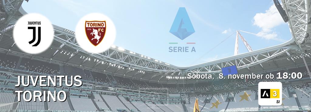Dvoboj Juventus in Torino s prenosom tekme v živo na Arena Sport 3.