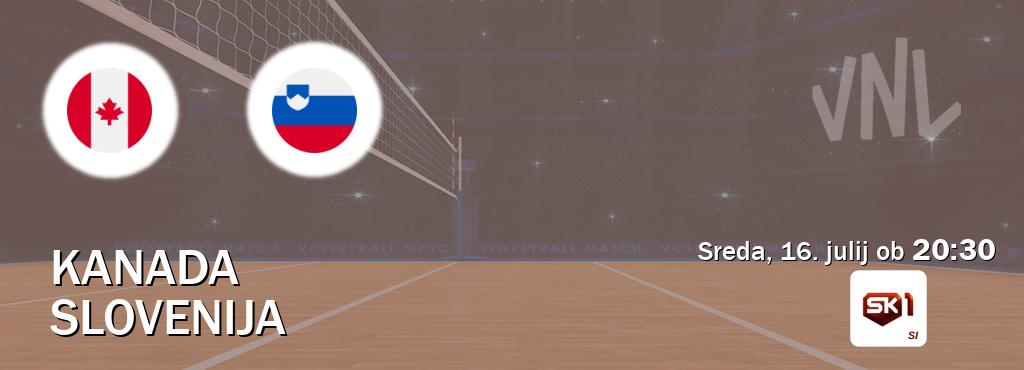 Kanada in Slovenija v živo na Sportklub 1. Prenos tekme bo v sreda, 16. julij ob 20:30 Kanada in Slovenija v živo na Sportklub 1. Prenos tekme bo v sreda, 16. julij ob 20:30
