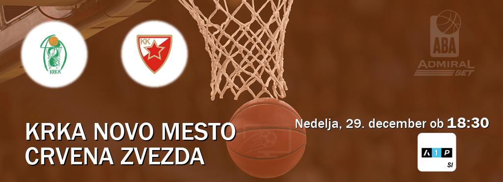 Prenos tekme med Krka Novo Mesto in Crvena zvezda v živo na <b>Arena Sport Premium</b> (nedelja, 29. december ob  18:30 uri).