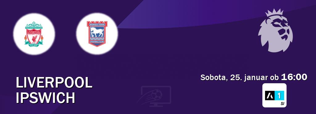 Prenos tekme med Liverpool in Ipswich v živo na <b>Arena Sport 1</b> (sobota, 25. januar ob  16:00 uri).