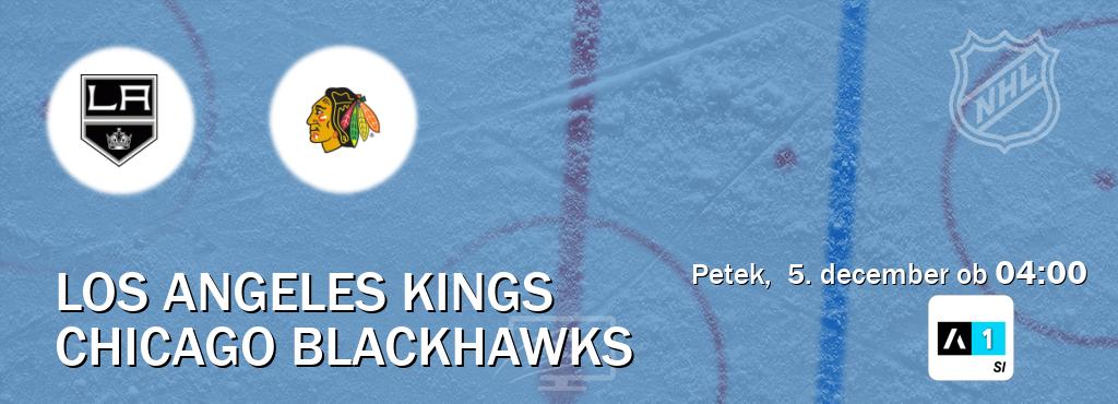 Dvoboj Los Angeles Kings in Chicago Blackhawks s prenosom tekme v živo na Arena Sport 1.