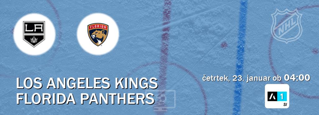 Ne zamudi prenosa tekme Los Angeles Kings - Florida Panthers v živo na Arena Sport 1.