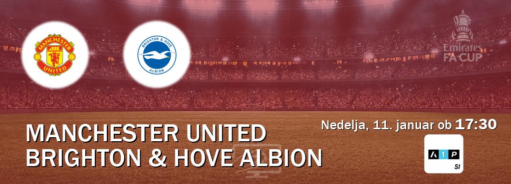 Dvoboj Manchester United in Brighton & Hove Albion s prenosom tekme v živo na Arena Sport Premium.