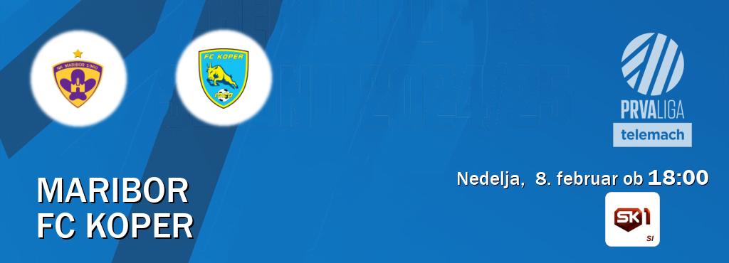Dvoboj Maribor in FC Koper s prenosom tekme v živo na Sportklub 1. Dvoboj Maribor in FC Koper s prenosom tekme v živo na Sportklub 1.