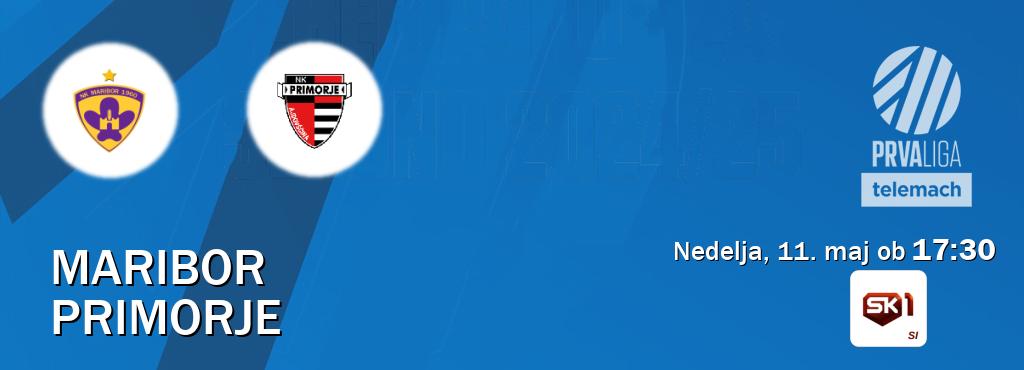 Maribor in Primorje v živo na Sportklub 1. Prenos tekme bo v nedelja, 11. maj ob 17:30 Maribor in Primorje v živo na Sportklub 1. Prenos tekme bo v nedelja, 11. maj ob 17:30
