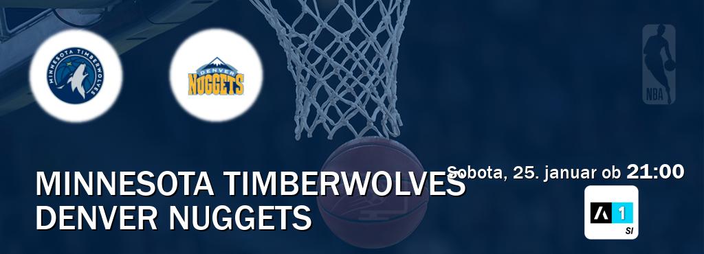 Ne zamudi prenosa tekme Minnesota Timberwolves - Denver Nuggets v živo na Arena Sport 1.