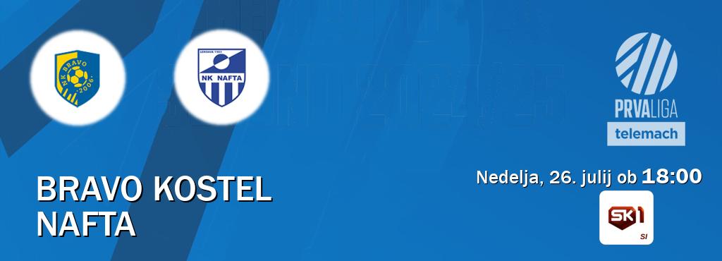 Ne zamudi prenosa tekme Bravo Kostel - Nafta v živo na Sportklub 1. Ne zamudi prenosa tekme Bravo Kostel - Nafta v živo na Sportklub 1.
