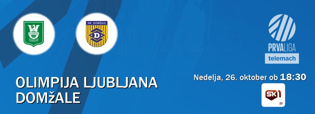 Olimpija Ljubljana in Domžale v živo na Sportklub 1. Prenos tekme bo v nedelja, 26. oktober ob 18:30 Olimpija Ljubljana in Domžale v živo na Sportklub 1. Prenos tekme bo v nedelja, 26. oktober ob 18:30