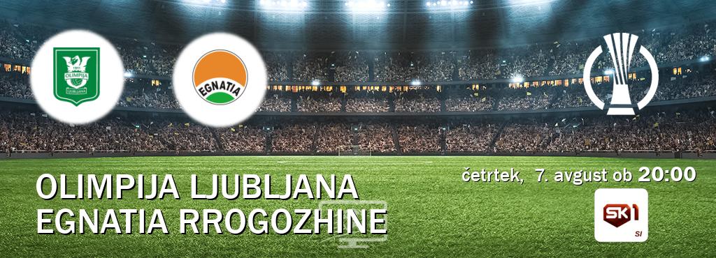 Dvoboj Olimpija Ljubljana in Egnatia Rrogozhine s prenosom tekme v živo na Sportklub 1. Dvoboj Olimpija Ljubljana in Egnatia Rrogozhine s prenosom tekme v živo na Sportklub 1.