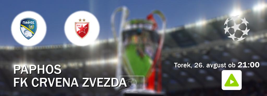 Ne zamudi prenosa tekme Paphos - FK Crvena zvezda v živo na Kanal A. Ne zamudi prenosa tekme Paphos - FK Crvena zvezda v živo na Kanal A.