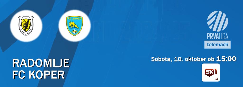 Ne zamudi prenosa tekme Radomlje - FC Koper v živo na Sportklub 1.