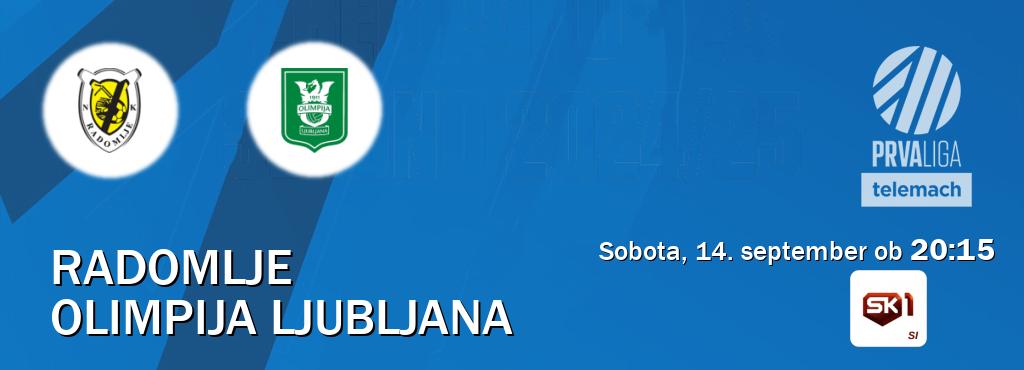 Ne zamudi prenosa tekme Radomlje - Olimpija Ljubljana v živo na Sportklub 1.