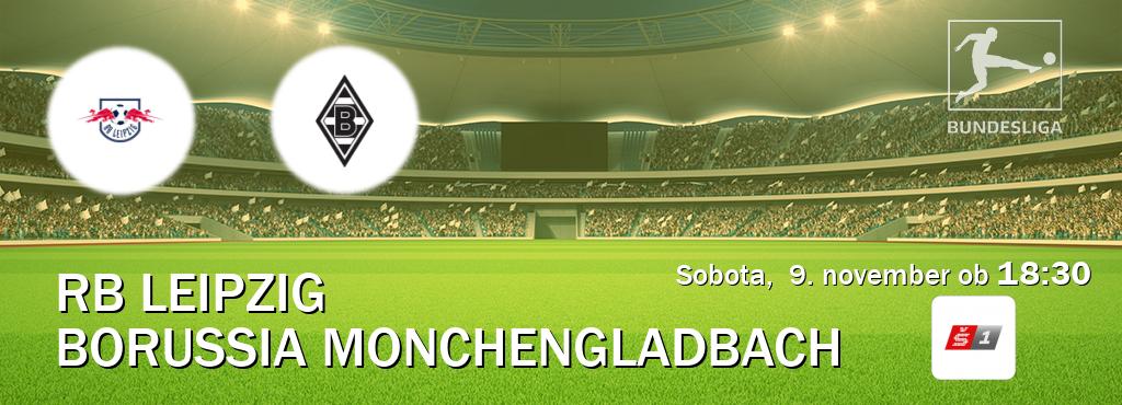 RB Leipzig in Borussia Monchengladbach v živo na Sport TV 1. Prenos tekme bo v sobota,  9. november ob  18:30