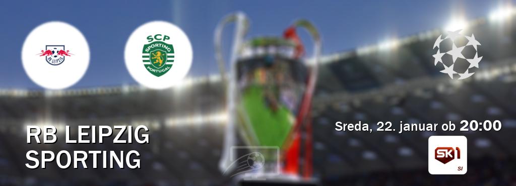 RB Leipzig in Sporting v živo na Sportklub 1. Prenos tekme bo v sreda, 22. januar ob  20:00