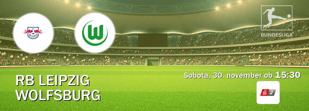 RB Leipzig in Wolfsburg v živo na Sport TV 2. Prenos tekme bo v sobota, 30. november ob  15:30