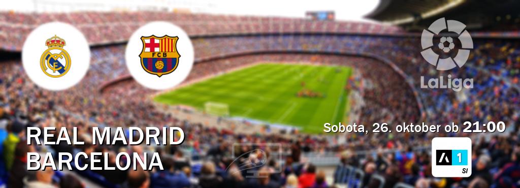 Dvoboj Real Madrid in Barcelona s prenosom tekme v živo na Arena Sport 1.