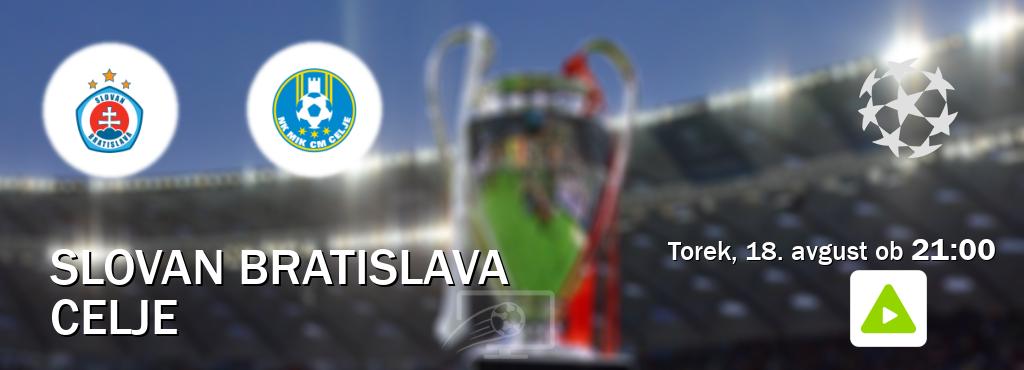 Prenos tekme med Slovan Bratislava in Celje v živo na Kanal A (torek, 18. avgust ob 21:00 uri). Prenos tekme med Slovan Bratislava in Celje v živo na Kanal A (torek, 18. avgust ob 21:00 uri).