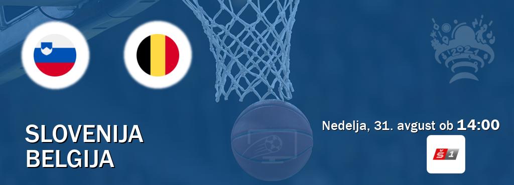 Dvoboj Slovenija in Belgija s prenosom tekme v živo na Sport TV 1. Dvoboj Slovenija in Belgija s prenosom tekme v živo na Sport TV 1.