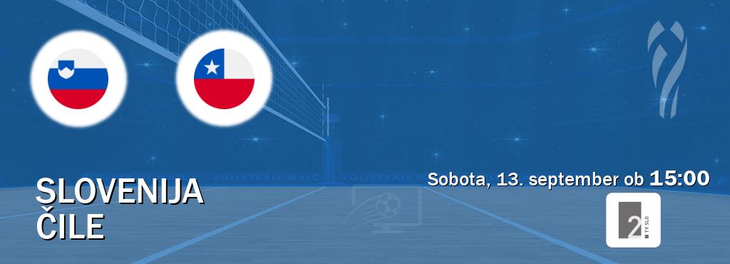 Dvoboj Slovenija in Čile s prenosom tekme v živo na TV Slo 2.