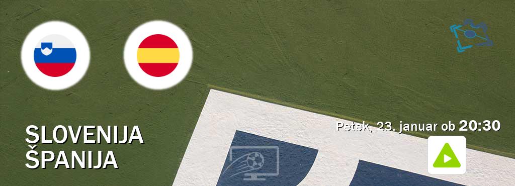 Ne zamudi prenosa tekme Slovenija - Španija v živo na Kanal A.
