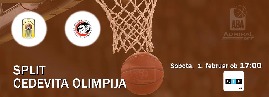 Split in Cedevita Olimpija v živo na Arena Sport Premium. Prenos tekme bo v sobota,  1. februar ob  17:00