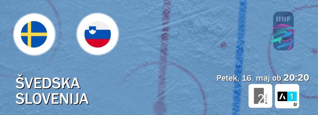 Dvoboj Švedska in Slovenija s prenosom tekme v živo na TV Slo 2 in Arena Sport 1. Dvoboj Švedska in Slovenija s prenosom tekme v živo na TV Slo 2 in Arena Sport 1.